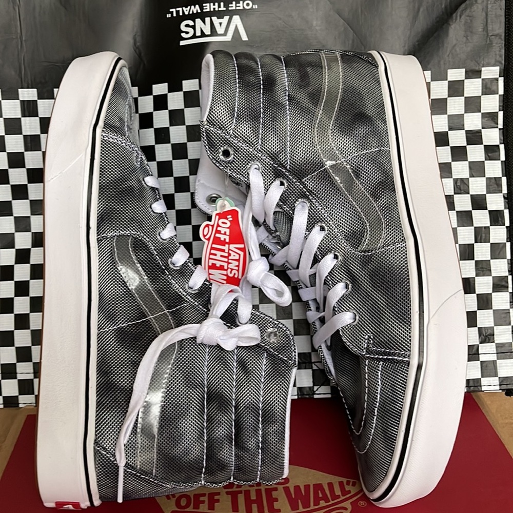 Vans Comfycush Sk8-Hi In Bloom Multi/True White WMNS sneakers - Picture 12 of 16